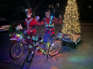 Holiday Bike Parade Participants Naples Area Triathletes