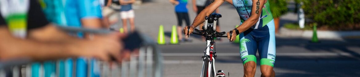 transition in a triathlon race